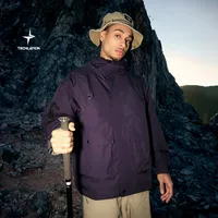 Jiezhan Men's Wear | Teflon Three-proof Workwear Hooded Charge Jacket  Spring Outdoor Multifunctional Jacket main image 1
