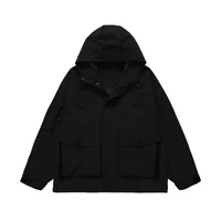 Jiezhan Men's Wear | Teflon Three-proof Workwear Hooded Charge Jacket  Spring Outdoor Multifunctional Jacket sku image 9