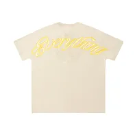 Jiezhan Men's Wear | Bat Sleeve Printed T-shirt Spring/Summer  American Street Fashion Brand Pure Cotton Loose Short Sleeve Top sku image 5