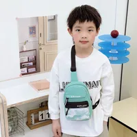 Spring And Summer New New Style Boy's Chest Bag Tooling Style Casual Shoulder Bag Women's Cute Printed Letter Crossbody Bag main image 3