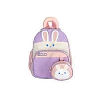 Cartoon Small Animal Children's Shoulder Bag New In Stock Kindergarten School Bag Wholesale Cute Baby Going Out Backpack sku image 4