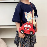 New Children's Bag Cartoon Cute Car Shoulder Crossbody Bag Boys And Girls Fashionable Coin Accessory Bag main image 2