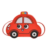 New Children's Bag Cartoon Cute Car Shoulder Crossbody Bag Boys And Girls Fashionable Coin Accessory Bag main image 5