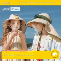 Lemon Baby Children's Fan Sun Hat Boys And Girls Sun Hat Summer Empty Top Hat Big Hat Baby Sun Hat main image 2