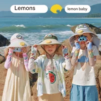 Lemon Baby Children's Fan Sun Hat Boys And Girls Sun Hat Summer Empty Top Hat Big Hat Baby Sun Hat main image 1