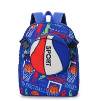 New Children's Cute Backpack Cartoon  Primary School Students' Kindergarten Schoolbag Multi-purpose Ridge Protection Early Education Schoolbag sku image 9