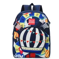 New Children's Cute Backpack Cartoon  Primary School Students' Kindergarten Schoolbag Multi-purpose Ridge Protection Early Education Schoolbag sku image 4