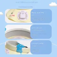 Children's USB Rechargeable Fan Hat Summer Big Cornice Ruffled Sunscreen Sunshade Hat Outdoor Cartoon Cute Empty Cap main image 4