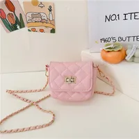 Girls' Bag New Style Cute Chain Children's Shoulder Crossbody Small Bag Fashion  Style Baby Mini Coin Purse sku image 5