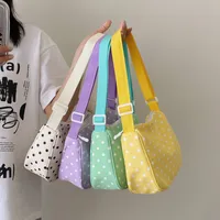 New Summer Fresh Spotted Nylon Shoulder Crossbody Bag Women's Insi Fashion All-match Casual Lightweight Backpack main image 1