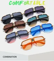 Europe And The United States New  Metal Sunglasses Personalized Men And Women Sunglasses Sunglasses main image 2