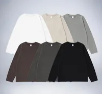 ABS Clothing | Double-sided Velvet Crew Neck Bottoming Long Sleeve T-shirt  Autumn And Winter New 260g Warm Elastic Jacket main image 1