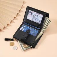 Simple Wallet Women's Short Thin Small Folding Student Wallet  New Niche Change Card Holder  Hot Sale main image 4