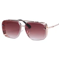Classic Cool Men's And Women's Frameless Metal Sunglasses Wear Modified Sunglasses 8020 main image 2
