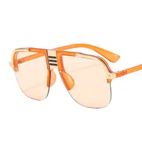 Europe And The United States New  Metal Sunglasses Personalized Men And Women Sunglasses Sunglasses sku image 2
