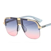 Europe And The United States New  Metal Sunglasses Personalized Men And Women Sunglasses Sunglasses sku image 6