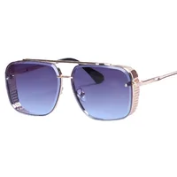 Classic Cool Men's And Women's Frameless Metal Sunglasses Wear Modified Sunglasses 8020 sku image 4