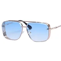 Classic Cool Men's And Women's Frameless Metal Sunglasses Wear Modified Sunglasses 8020 sku image 6