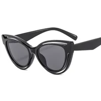 Cat's Eye New Ladies Color Sunglasses 2  Favorite Hot-selling All-match Temperament Sunglasses sku image 1