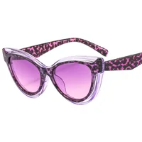 Cat's Eye New Ladies Color Sunglasses 2  Favorite Hot-selling All-match Temperament Sunglasses sku image 7