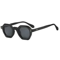 New  Polygon Sunglasses Trembles With Outdoor Riding Concave Sunglasses T22133 sku image 1