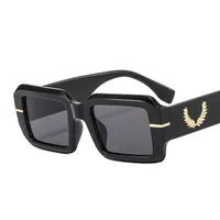 Summer New Box Men's And Women's Sunglasses Fashion Retro Gorgeous Color  Internet Red Sunglasses 9517 sku image 1