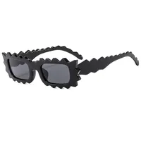 New Sunglasses  Personalized Lace Irregular Fashion Temperament Women's  All-match Sunglasses M6159 sku image 1