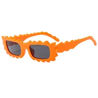 New Sunglasses  Personalized Lace Irregular Fashion Temperament Women's  All-match Sunglasses M6159 sku image 4
