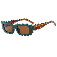 New Sunglasses  Personalized Lace Irregular Fashion Temperament Women's  All-match Sunglasses M6159 sku image 5