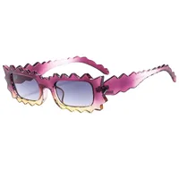New Sunglasses  Personalized Lace Irregular Fashion Temperament Women's  All-match Sunglasses M6159 sku image 7