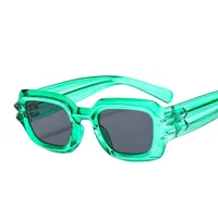 Personalized Box Sunglasses Summer New Cyber Celebrity Fashion Sunglasses Corrugated Hip Hop Sunglasses 2206 sku image 5