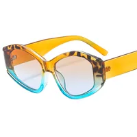 New Irregular  Color Matching Modern Sunglasses Fashion Design Women Sunglasses 5641 sku image 5