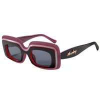 New  Fashion Sunglasses Men's And Women's  Large-frame Square Sunglasses Cool Tide High-value Glasses Frame M6216 main image 2