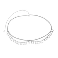 Jewelry Bikini Rhinestone Chain Waist Decoration Multi-layer Body Chain Star Rhinestone Tassel Waist Chain Women sku image 13
