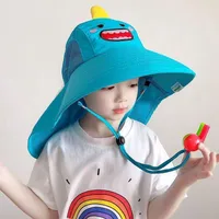 Children's Sun Hat Women's Summer Sun Hat Boys Sun Hat UV Protection Fisherman Hat Thin Breathable Sun Protection main image 3