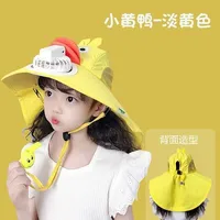 Children's Sun Hat Women's Summer Sun Hat Boys Sun Hat UV Protection Fisherman Hat Thin Breathable Sun Protection sku image 5
