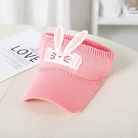 Children's Sunshade Hat Summer Thin Boys And Girls Cartoon Bear Sunscreen Straw Hat Baby Travel Breathable Sun Hat sku image 12