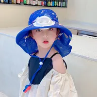 Children's Sun Hat Summer UV Protection Baby Sun Hat With Fan Female Boy Sun Hat Foldable Hat main image 4
