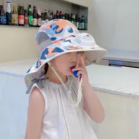 Children's Sun Hat Summer UV Protection Baby Sun Hat With Fan Female Boy Sun Hat Foldable Hat sku image 3