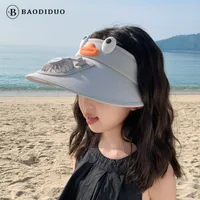 Cartoon Children's Fan Empty Hat Summer Rechargeable Sun Hat With Fan Sun Hat For Boys And Girls main image 2