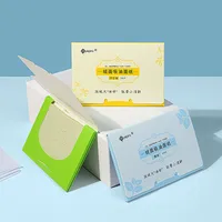Elegant Lady Simple Style Solid Color Paper Oil Obsorbing Sheet 1 Piece main image 5