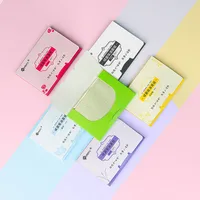 Elegant Lady Simple Style Solid Color Paper Oil Obsorbing Sheet 1 Piece main image 1