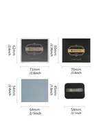 Elegant Lady Solid Color Paper Oil Obsorbing Sheet 1 Piece main image 2