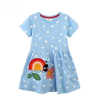 Children's Clothing New Girls Dress Summer Dress Girls Western Style Skirt Girls Princess Skirt Factory Generation sku image 5