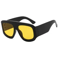 Hip-Hop Streetwear Geometric Ac UV400 Protection Square Full Frame Glasses main image 3