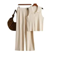 Casual Daily Women's Simple Style Classic Style Solid Color Viscose Fiber Pant Co-ord Set Shorts Sets main image 5