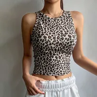 Women's Vest Tank Tops Sexy Streetwear Leopard main image 2