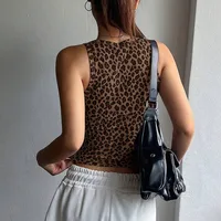 Women's Vest Tank Tops Sexy Streetwear Leopard main image 3