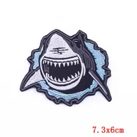 Embroidery Cartoon Style Marine Style Animal Ocean Cloth sku image 9