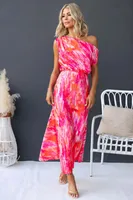 Women's Slit Dress Elegant Sexy Oblique Collar Sleeveless Solid Color Maxi Long Dress Holiday Anniversary Tea Party sku image 12